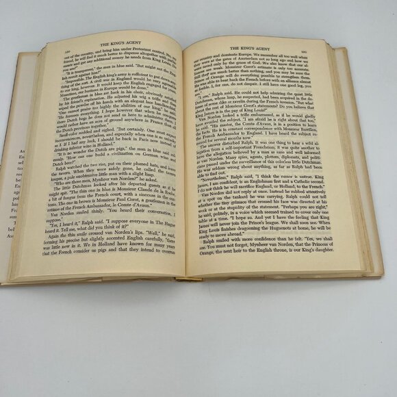 The King's Agent J. Kent Clark Dust Jacket 1958 Book Club Edition Hardcover - Picture 6 of 6